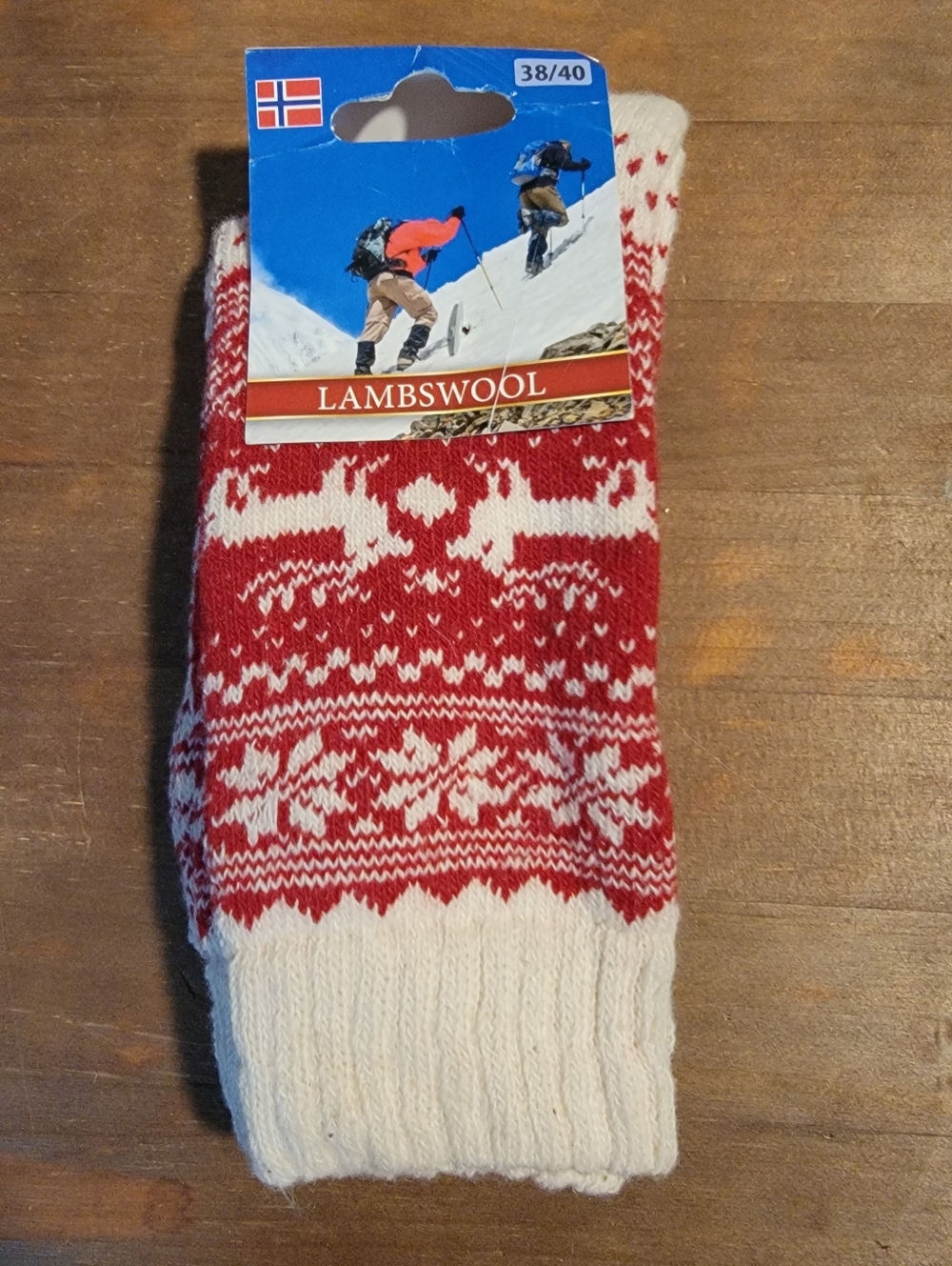 Chistmas Lambswool Socks